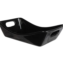 New Gifi Plat à four avec poignées noir à servir
