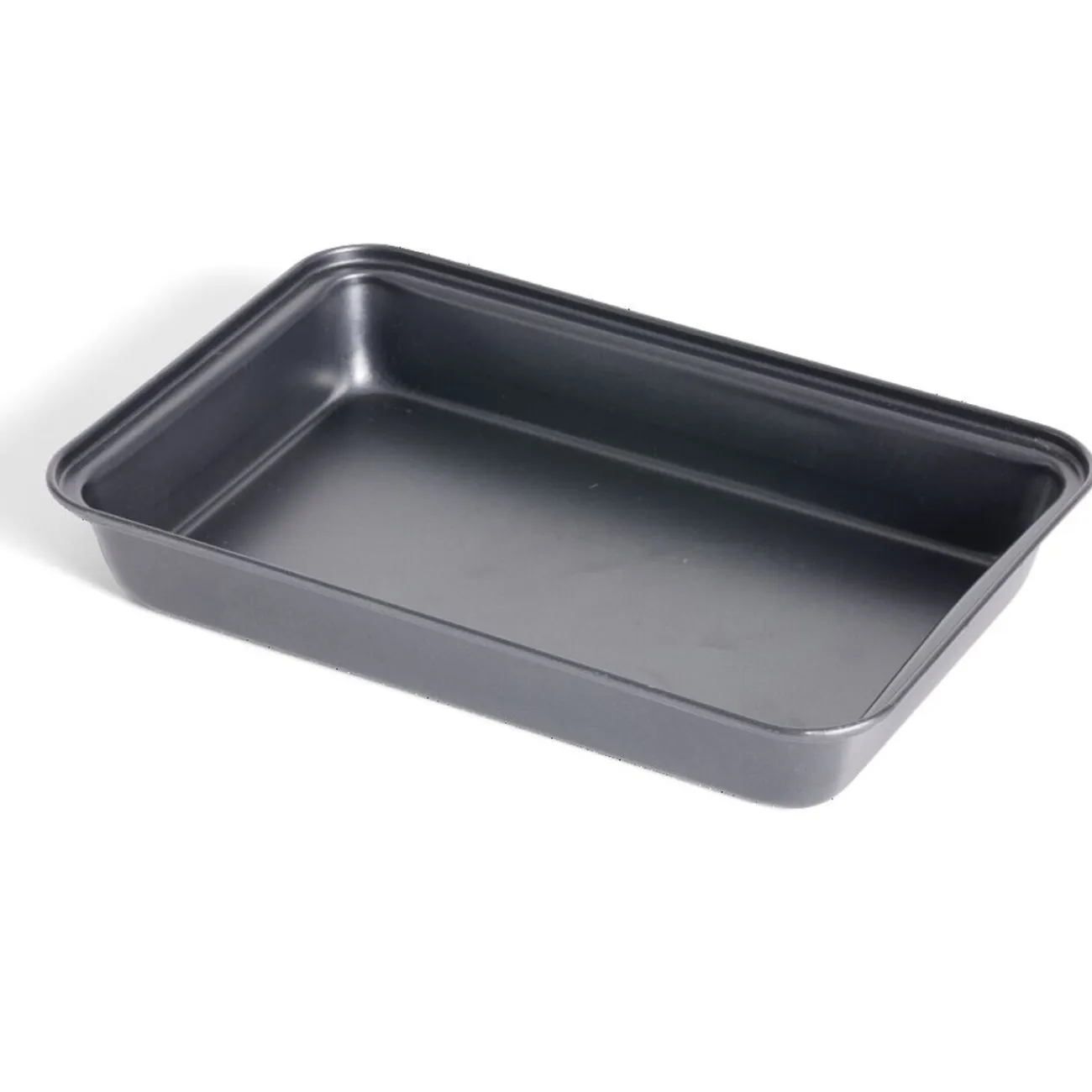 Outlet Gifi Plat à four en métal noir 30x20xH4,8cm