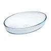 Hot Gifi Plat à four ovale transparent