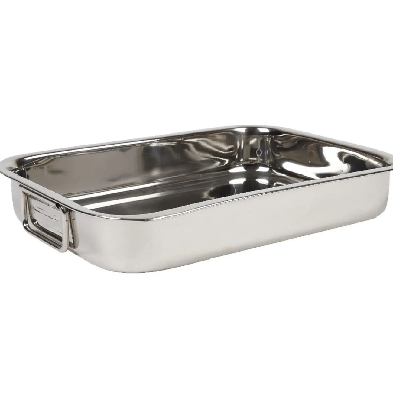 Online Gifi Plat à four rectangulaire en inox