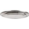 Sale Gifi Plat ovale en inox gris
