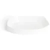 Outlet Gifi Plat rectangulaire 22x30cm Luminarc contour relief blanc