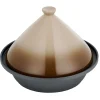 Hot Gifi Plat à tajine fonte d'aluminium Ø30xH20cm