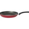 Best Gifi Poêle aluminium noir et rouge Ø28cm