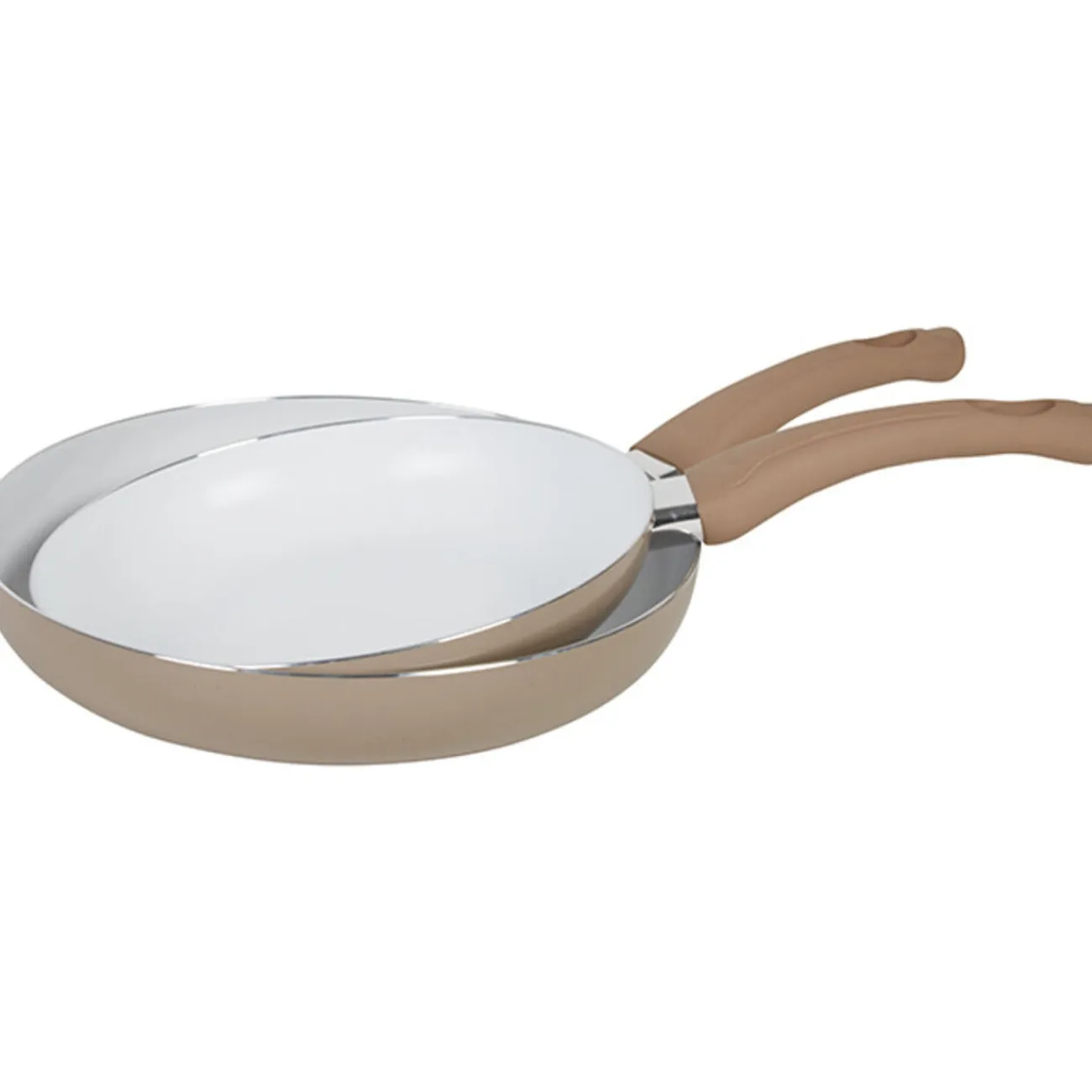 Online Gifi Poêle aluminium taupe x2