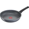 Outlet Gifi Poêle Mineralia Force aluminium moucheté gris noir ø 28 cm