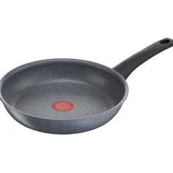 Outlet Gifi Poêle Mineralia Force aluminium moucheté gris noir ø 28 cm