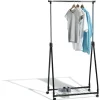 Gifi Rangement|Portant à roulettes pliant hauteur extensible