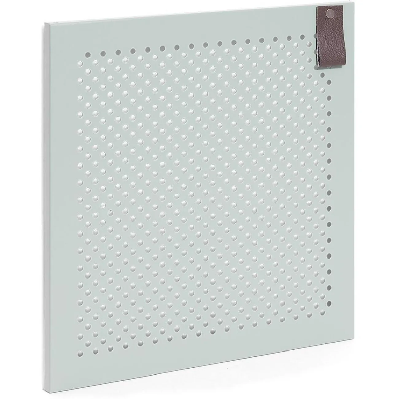 Gifi Rangement|Porte Box Cube métal ajouré blanc