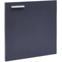 Gifi Rangement|Porte Box Cube métal gris