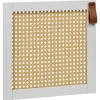 Gifi Rangement|Porte cannage Box Cube 32,2x32,2x1,2cm bois blanc