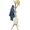 Gifi Rangement|Porte manteau bambou 8 crochets 4 pieds 60x60xH167cm