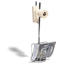 Gifi Aménagement Salle De Bain^Porte papier WC et magazine