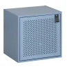 Gifi Rangement|Porte pour structure Box Cube métal Bleu