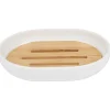 Gifi Aménagement Salle De Bain^Porte savon blanc naturel