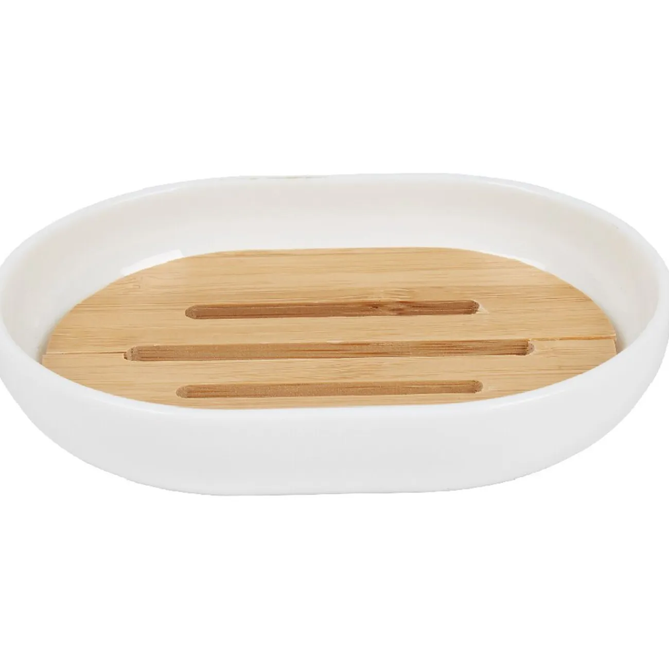 Gifi Aménagement Salle De Bain^Porte savon blanc naturel