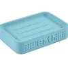 Gifi Aménagement Salle De Bain^Porte savon bleu