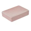 Gifi Aménagement Salle De Bain^Porte savon céramique carreau de ciment rose