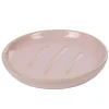 Gifi Aménagement Salle De Bain^Porte savon céramique rose