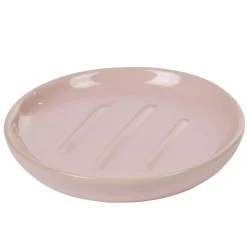 Gifi Aménagement Salle De Bain^Porte savon céramique rose