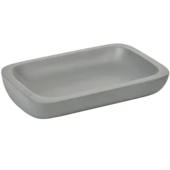 Gifi Aménagement Salle De Bain^Porte savon gris