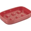 Gifi Aménagement Salle De Bain^Porte savon rouge