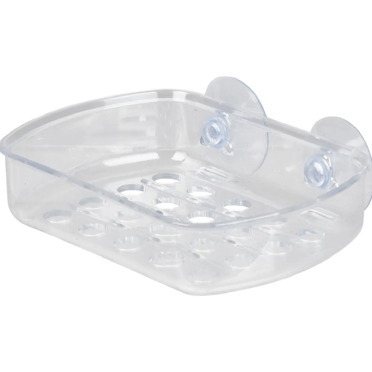 Gifi Aménagement Salle De Bain^Porte savon transparent à ventouse