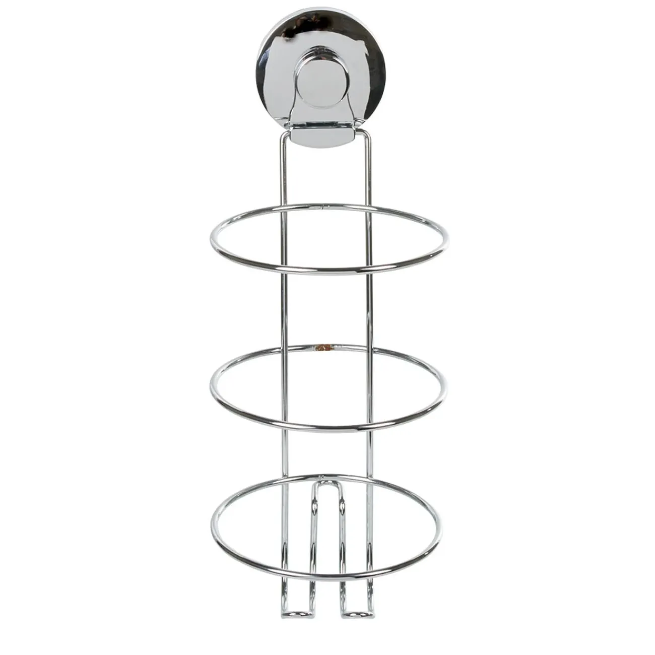 Gifi Aménagement Salle De Bain^Porte sèche cheveux à ventouse inox