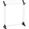 Gifi Equipement Douche^Porte serviette tube blanc
