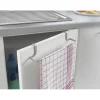 Gifi Rangement|Porte torchon Metaltex à fixer sur porte de meuble