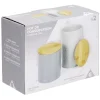 Best Gifi Pot de conservation design carreau de ciment et point relief x2
