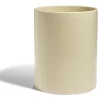 New Gifi Pot de conservation 1,6L grès carreau de ciment couvercle bambou Ø14,2xH17,7cm