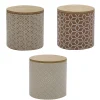 Outlet Gifi Pot en céramique assorti x3