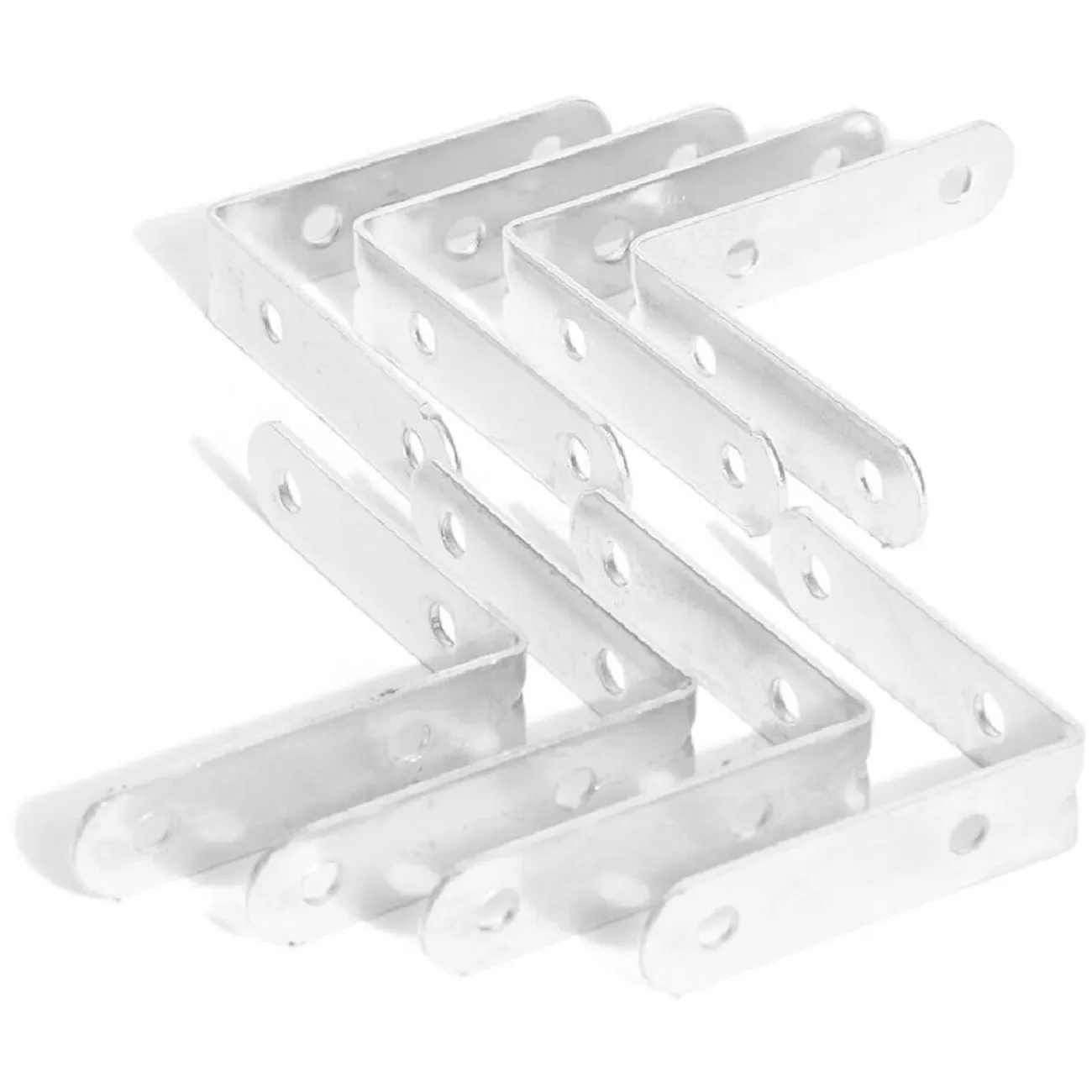 Gifi Quincaillerie^8 équerres de chaise acier zingué - 60x2 mm