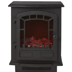 Gifi Chauffage^Radiateur effet cheminée décorative noire