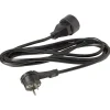 Gifi Accessoires Électriques^Rallonge électrique noire 16A 3m