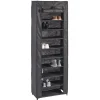 Gifi Rangement|Range chaussures noir 30 paires 10 niveaux
