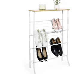 Gifi Rangement|Range chaussures 9 paires 60x23xH89cm