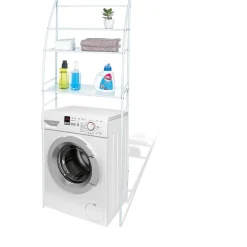 Gifi Entretien Du Linge|Rangement pour buanderie blanc