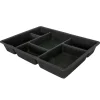 Gifi Rangement|Rangement tiroir pour dressing noir