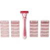 Gifi Beauté^Rasoir femme avec 20 recharges 3 lames