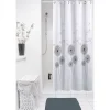 Gifi Aménagement Salle De Bain^Rideau de douche motif pissenlits