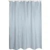 Gifi Equipement Douche^Rideau de douche polyester bleu 180x200 cm