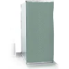 Gifi Equipement Douche^Rideau de douche 180xH200cm avec tapis de bain 75x45cm vert