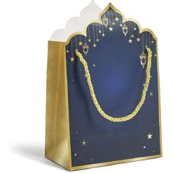 Sale Gifi Sac cadeau papier à motifs orientaux 23x17cm