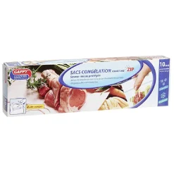 Outlet Gifi Sac congélation à fermeture pression grand modèle x10