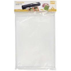 New Gifi Sac de conservation alimentaire pré-découpé 28x40cm 10 sacs - Taille L