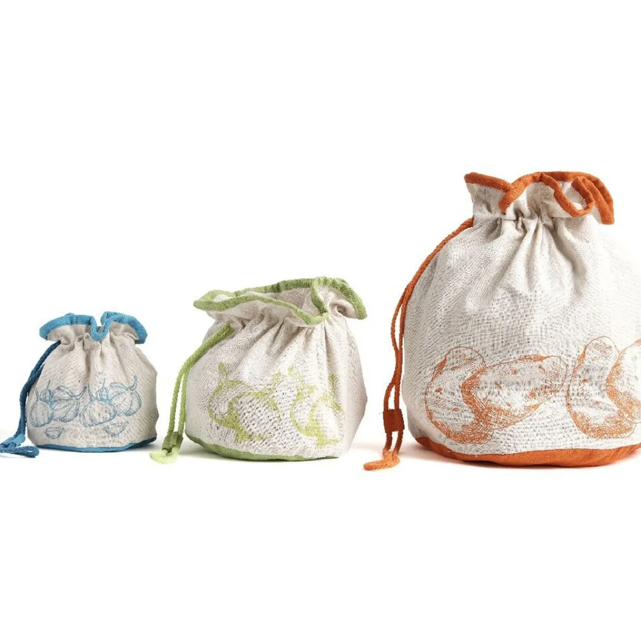 Hot Gifi Sacs de conservation à oignons x3