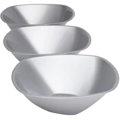 Sale Gifi Saladier argenté réutilisable x3