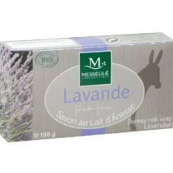 Gifi Bien-Être^Savon au lait anesse Lavande Mességué